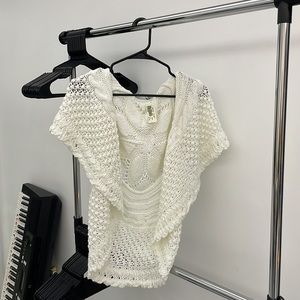 Knitted Drape Vest